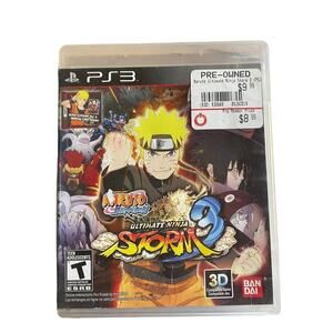 Sony Play Station 3. Ultimate Ninja: Storm 3. Video game. PS3